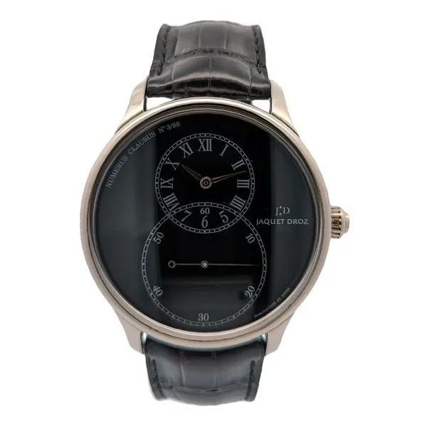 Jaquet Droz Grande Seconde Black Enamel J003034284 43mm Harmony Jewellers Grimsby, ON