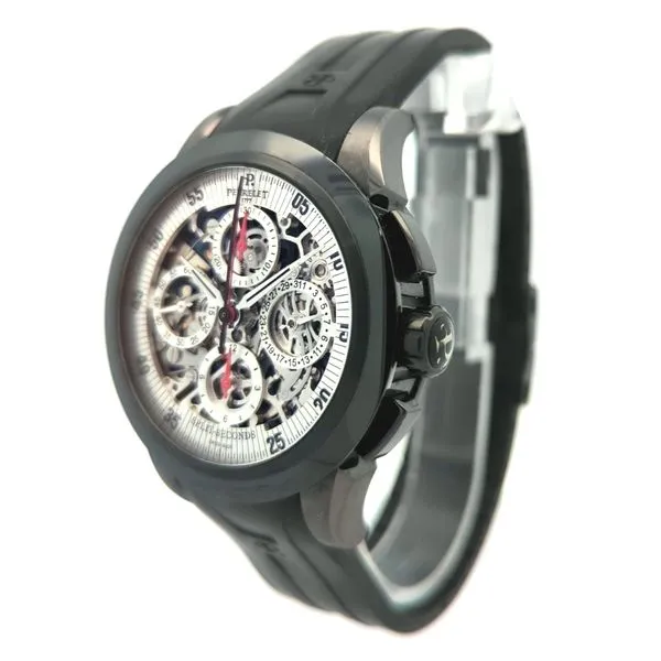 Perrelet Split Second Chronograph Skeleton Dial A1045 43mm 2018 Image 2 Harmony Jewellers Grimsby, ON