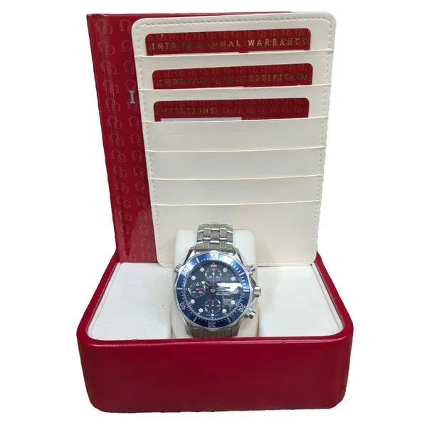 Omega Seamaster Chronograph  2599.80.00 41.5m 2006 Image 4 Harmony Jewellers Grimsby, ON