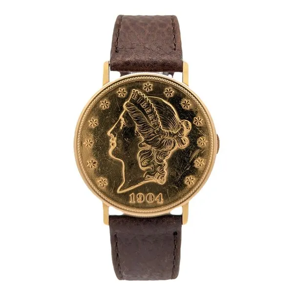 Juvenia Twenty Dollar Coin Watch1904 35mm Circa 1975 Harmony Jewellers Grimsby, ON