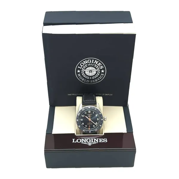 Longines  Spirit Zulu Time L38124932 42mm 2024 Image 4 Harmony Jewellers Grimsby, ON