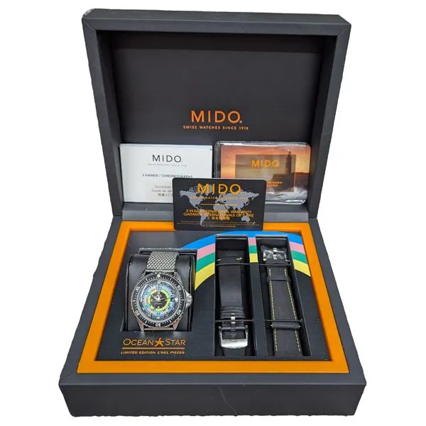 Mido Ocean Star Decompression Timer 1961 Limited Edition M026.807.11.051.00 40.5mm Image 4 Harmony Jewellers Grimsby, ON