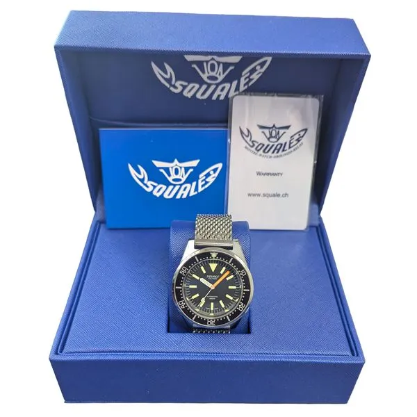 Squale 1521 Militaire  1521MILIBL.ME20 42mm 2025 Image 4 Harmony Jewellers Grimsby, ON