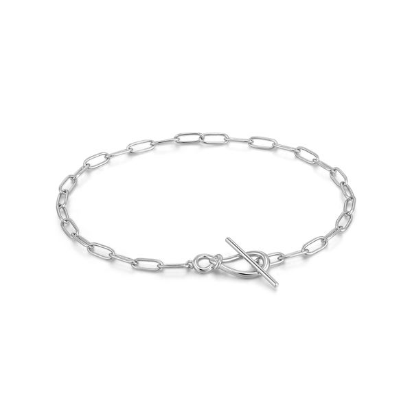 Forget Me Knot Silver Knot T Bar Chain Bracelet Harmony Jewellers Grimsby, ON