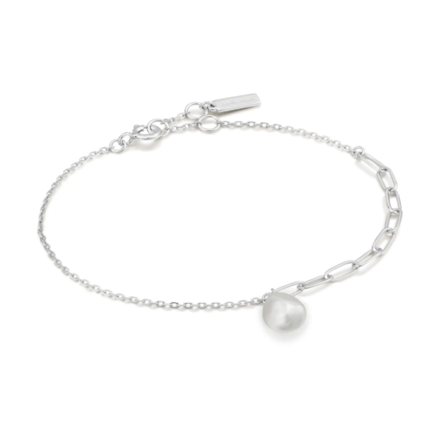 Pearl of Wisdom Pear Chunky Silver Bracelet Harmony Jewellers Grimsby, ON