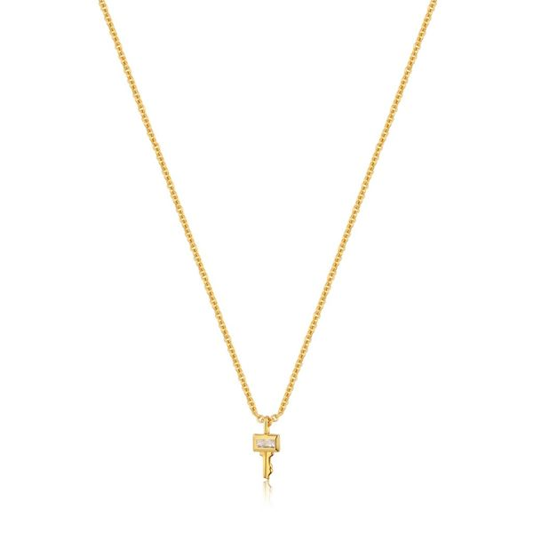 Under Lock & Key Gold Key Necklace Harmony Jewellers Grimsby, ON