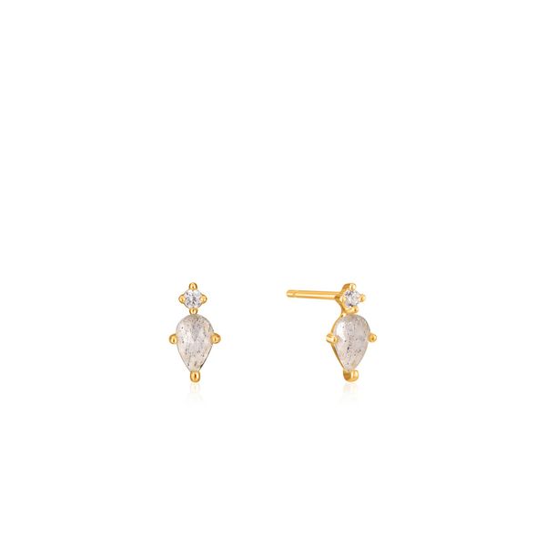 Midnight Fever Midnight Gold Stud Earrings Harmony Jewellers Grimsby, ON
