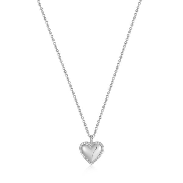 Ropes & Dreams Silver Rope Heart Pendant Necklace Harmony Jewellers Grimsby, ON