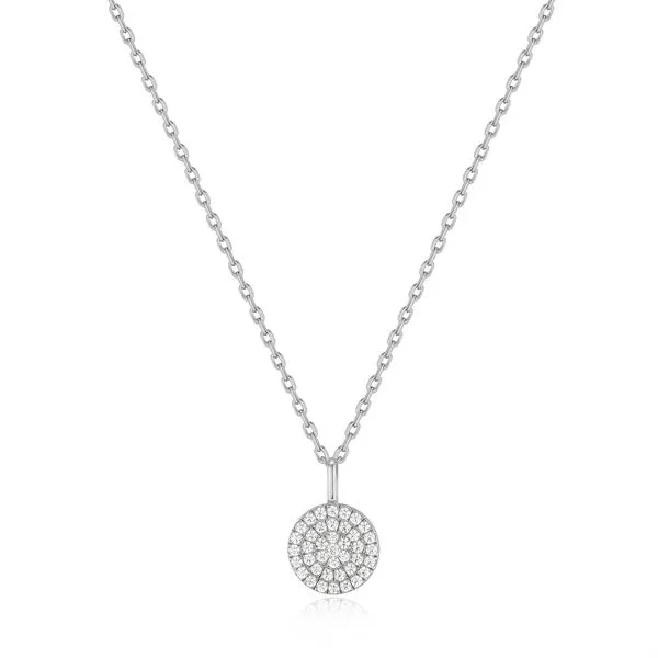 Glam Rock Silver Glam Disc Pendant Necklace Harmony Jewellers Grimsby, ON
