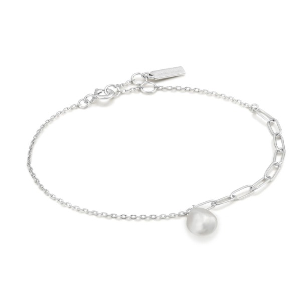 Ania Haie Silver Pearl Chunky Bracelet Harmony Jewellers Grimsby, ON
