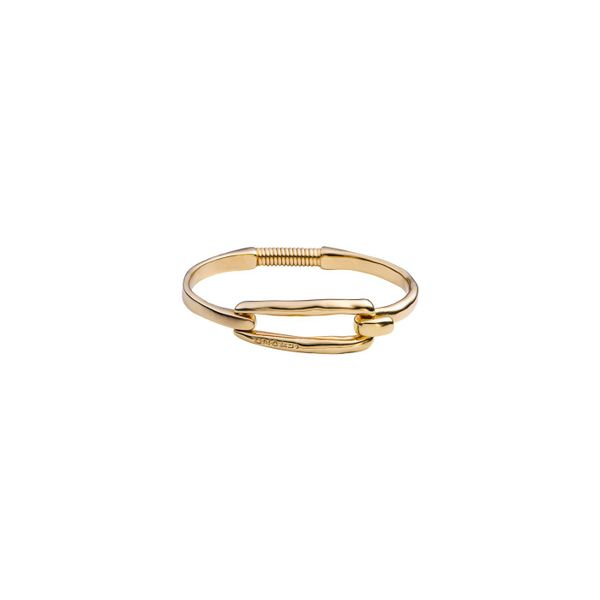 MOORED-COLLECTION SAN VALENTIN Rigid gold plated bracelet Harmony Jewellers Grimsby, ON