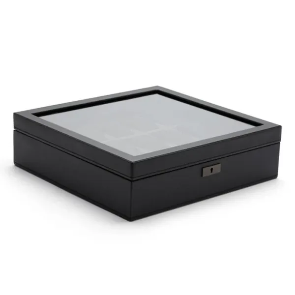 Axis 15 Piece Black Watch Box Power Coat Harmony Jewellers Grimsby, ON