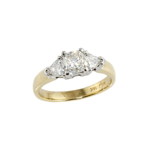 14KT Yellow and White Gold Diamond Engagement Ring Harmony Jewellers Grimsby, ON