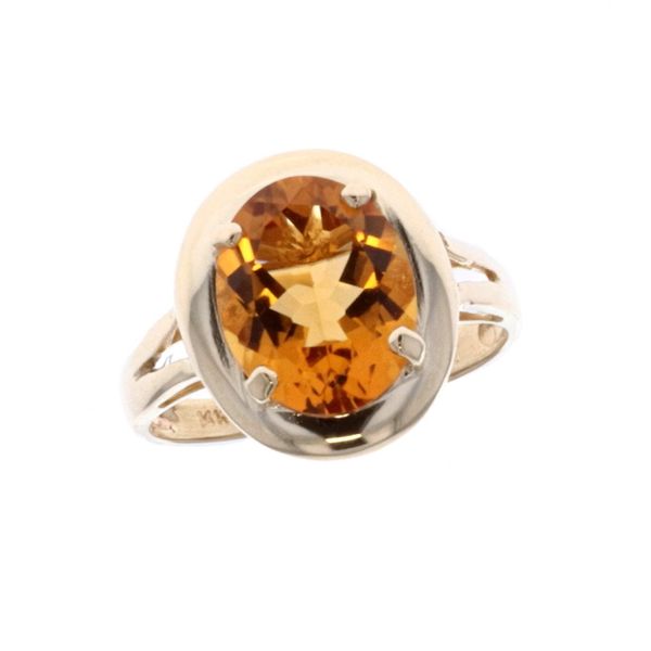 14KT Yellow Gold Citrine Ring Harmony Jewellers Grimsby, ON