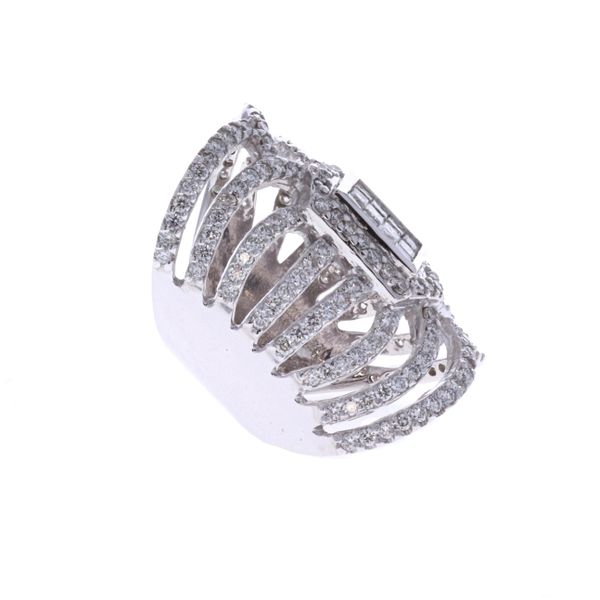 14KT White Gold 2.85ctw Diamond Ring Image 2 Harmony Jewellers Grimsby, ON