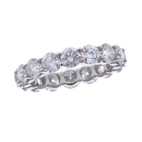 18KT White Gold 4.45ctw Diamond Eternity Band Harmony Jewellers Grimsby, ON