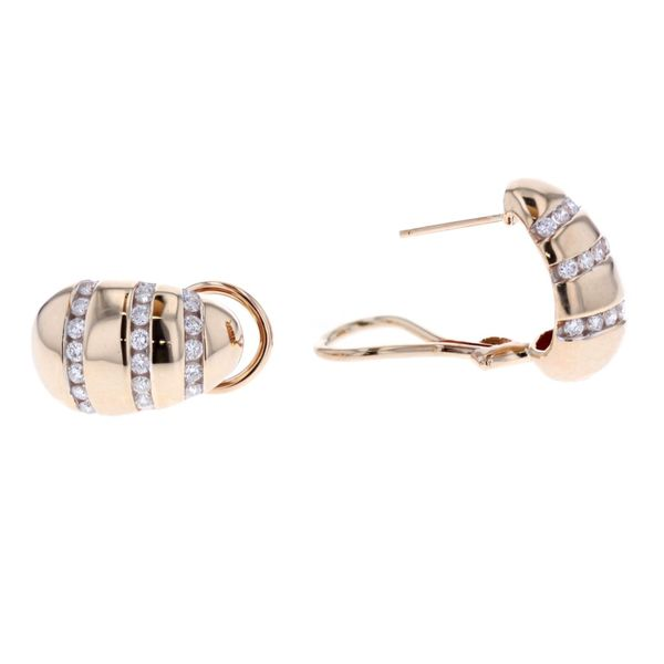 14KT Yellow Gold 0.87ctw Diamond Earrings Harmony Jewellers Grimsby, ON
