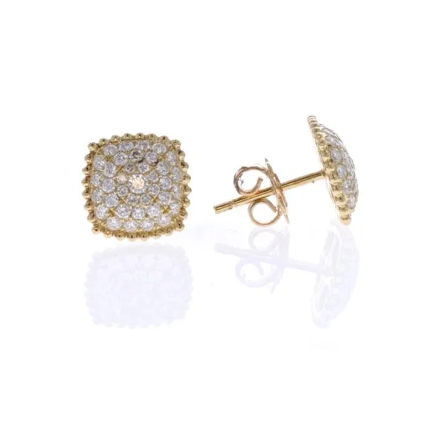 18KT Yellow Gold 0.92ctw Diamond Stud Earrings Harmony Jewellers Grimsby, ON