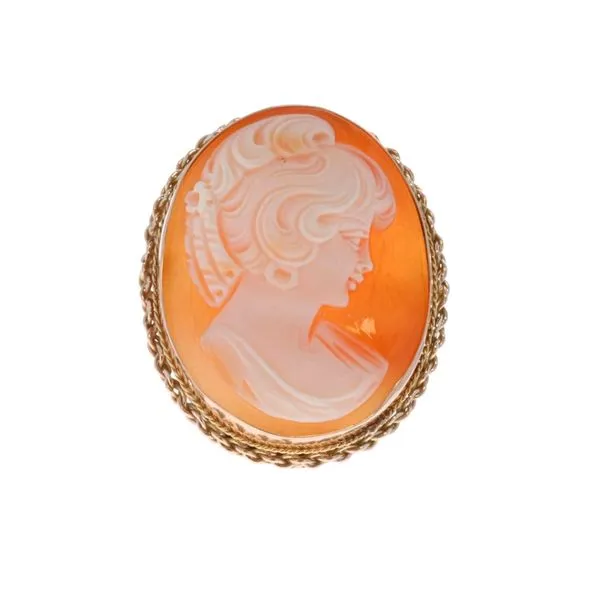 18KT Yellow Gold Cameo Pendant/Brooch Harmony Jewellers Grimsby, ON