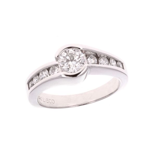 14KT White Gold 1.00ctw Round Cut Diamond Engagement Ring Harmony Jewellers Grimsby, ON