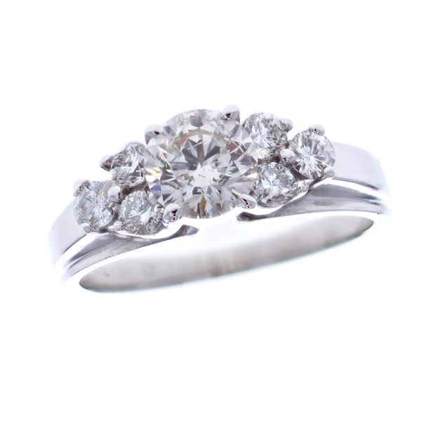 14KT White Gold 1.31ctw Round Cut Diamond Engagement Ring Harmony Jewellers Grimsby, ON