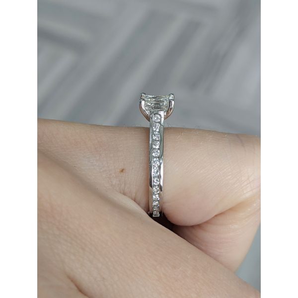 14KT White Gold 1.09ctw Diamond Engagement Ring Image 3 Harmony Jewellers Grimsby, ON