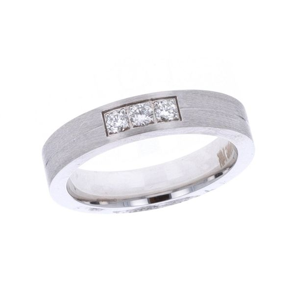 14KT White Gold 0.15ctw Diamond Band Final Sale Harmony Jewellers Grimsby, ON