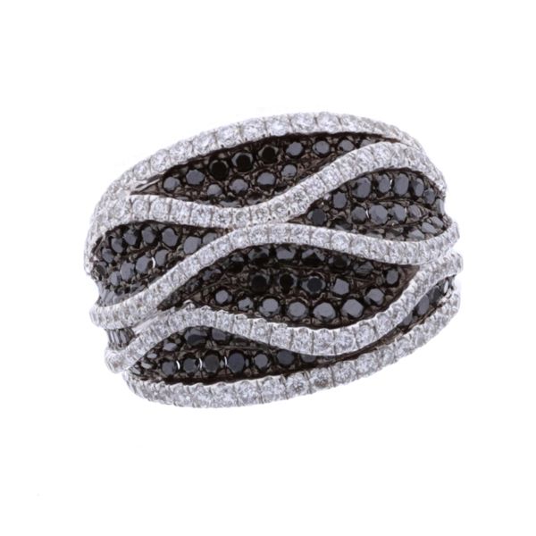 14KT White Gold 1.94ctw Black and White Diamond Fashion Ring Harmony Jewellers Grimsby, ON
