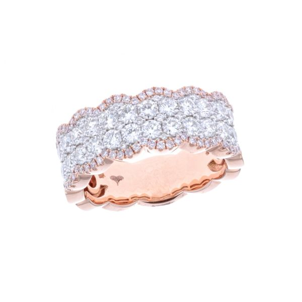 14KT Rose Gold White and Pink 1.52ctw Diamond Cocktail Ring Harmony Jewellers Grimsby, ON