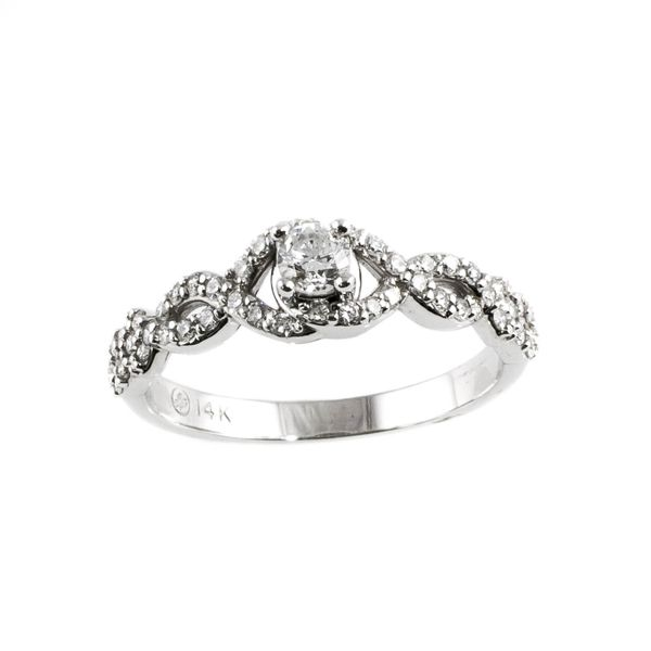 14KT White Gold 0.47ctw Canadian Diamond Engagement Ring Harmony Jewellers Grimsby, ON