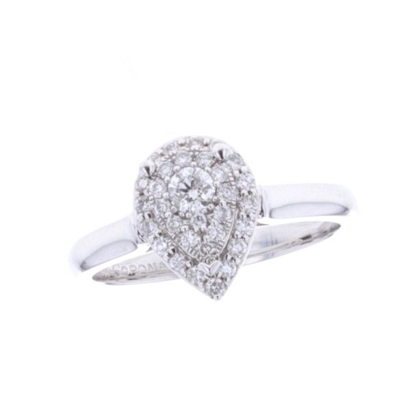 10KT White Gold 0.39ctw Diamond Starburst Ring Harmony Jewellers Grimsby, ON