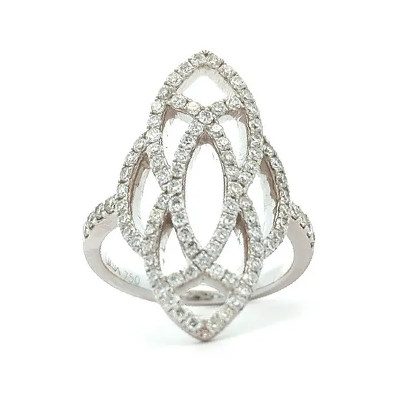 18KT White Gold 0.98ctw Diamond Custom Made Ring Harmony Jewellers Grimsby, ON