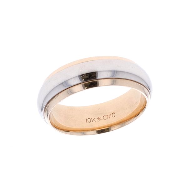 10KT Two-Tone Gold Wedding Band Harmony Jewellers Grimsby, ON