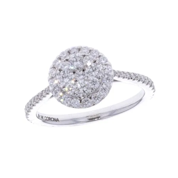 14KT White Gold 0.76ctw Diamond Cluster Ring Final Sale Harmony Jewellers Grimsby, ON