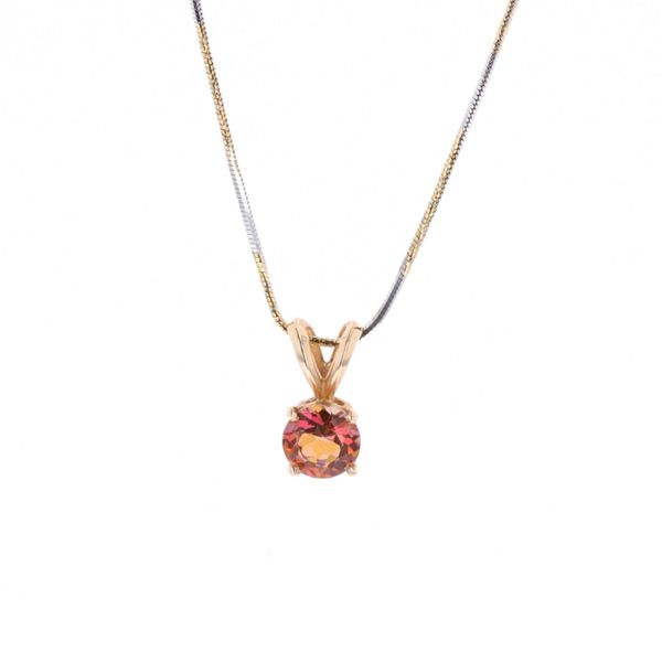 10KT Two Tone Gold  Mystic Topaz Pendant Final Sale Harmony Jewellers Grimsby, ON