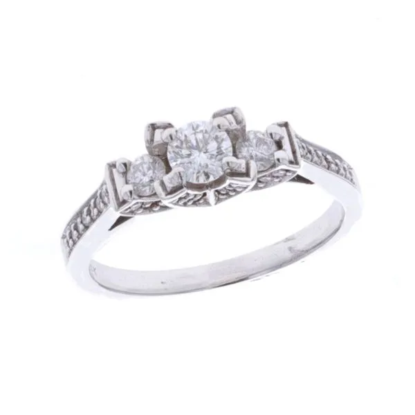 14KT White Gold 0.66ctw Diamond Engagement Ring Harmony Jewellers Grimsby, ON