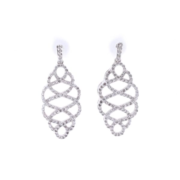 14KT White Gold Diamond Earrings Harmony Jewellers Grimsby, ON