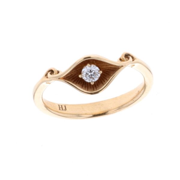 18KT Yellow Gold Ladies Diamond Ring Harmony Jewellers Grimsby, ON