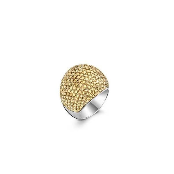 TI SENTO Sterling Silver Gold Plated Ring Harmony Jewellers Grimsby, ON