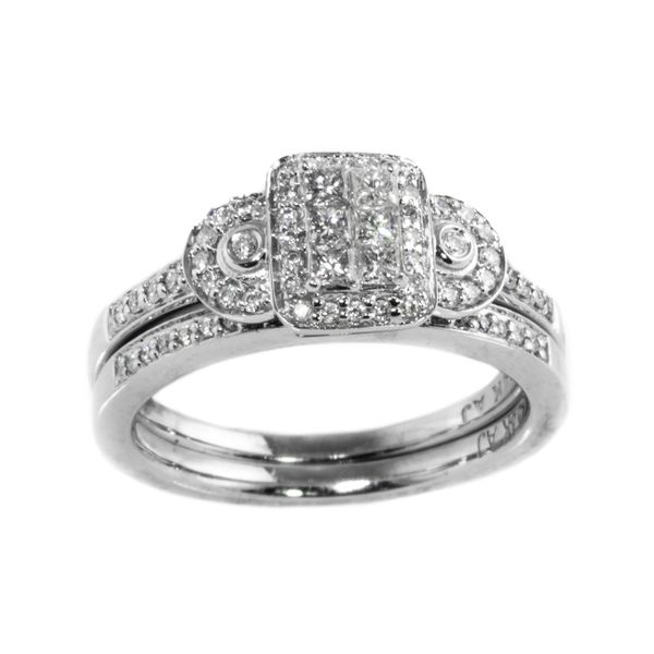 14KT White Gold 0.55ctw Engagement Ring and Matching band Harmony Jewellers Grimsby, ON