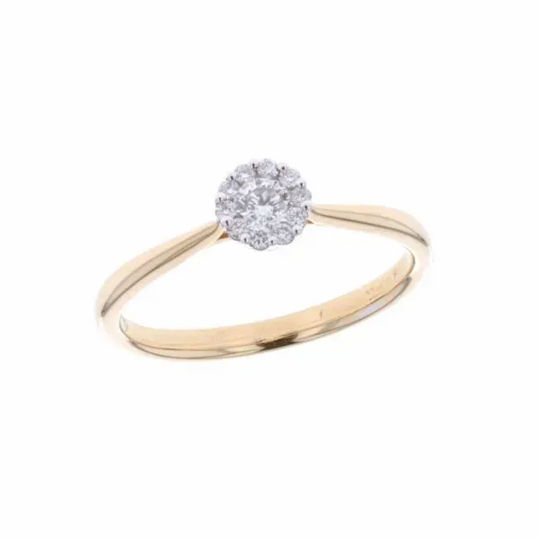 18KT Yellow Gold 0.24ctw Diamond Ring Harmony Jewellers Grimsby, ON