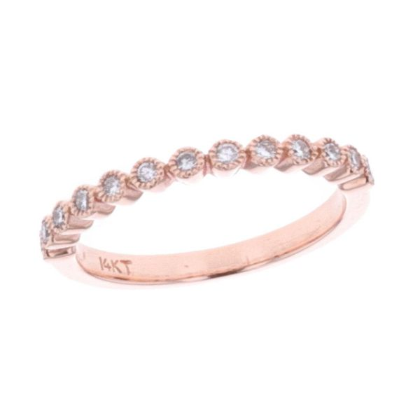 14KT Rose Gold Diamond Band Harmony Jewellers Grimsby, ON