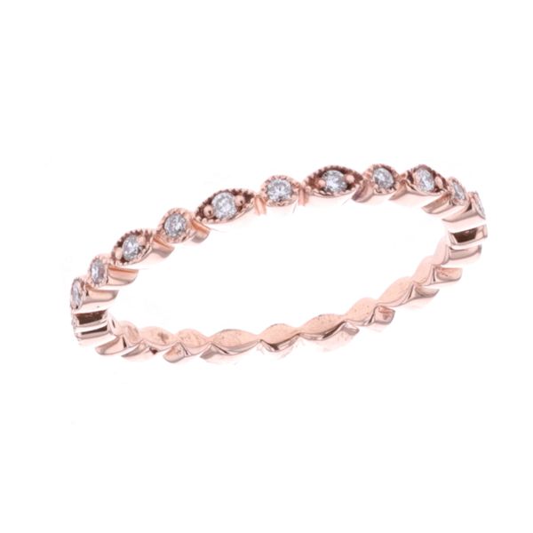 14KT Rose Gold Diamond Band Harmony Jewellers Grimsby, ON