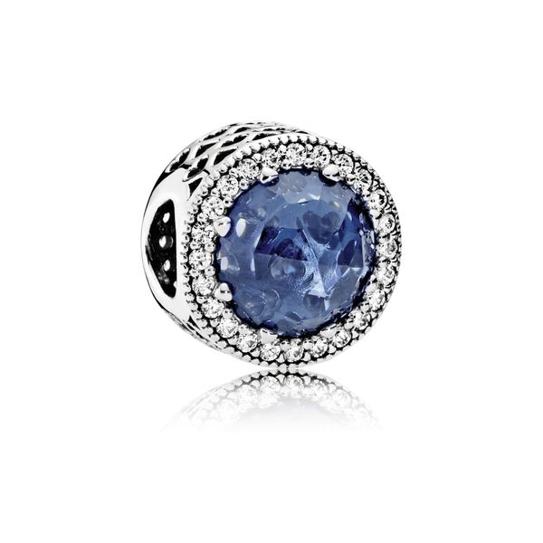 Radiant Hearts with Moonlight Blue Crystal and Clear CZ Harmony Jewellers Grimsby, ON