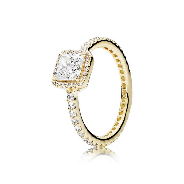 Ring Timeless Elegance in 14K Gold with Clear CZ Harmony Jewellers Grimsby, ON