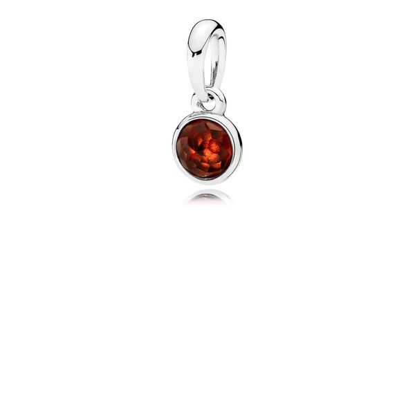 Pendant January Droplet with Garnet Harmony Jewellers Grimsby, ON