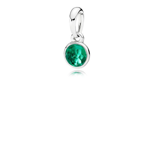 Pendant May Droplet with Royal-Green Crystal Harmony Jewellers Grimsby, ON