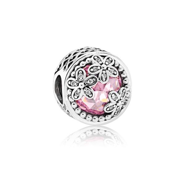 Dazzling Daisy Meadow, Pink & Clear CZ Harmony Jewellers Grimsby, ON