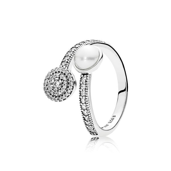 Luminous Glow, White Crystal Pearl & Clear CZ Harmony Jewellers Grimsby, ON