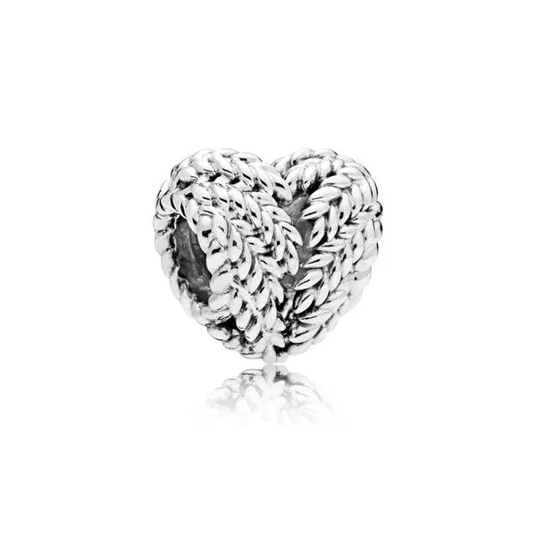 Heart seeds charm in sterling silver Harmony Jewellers Grimsby, ON